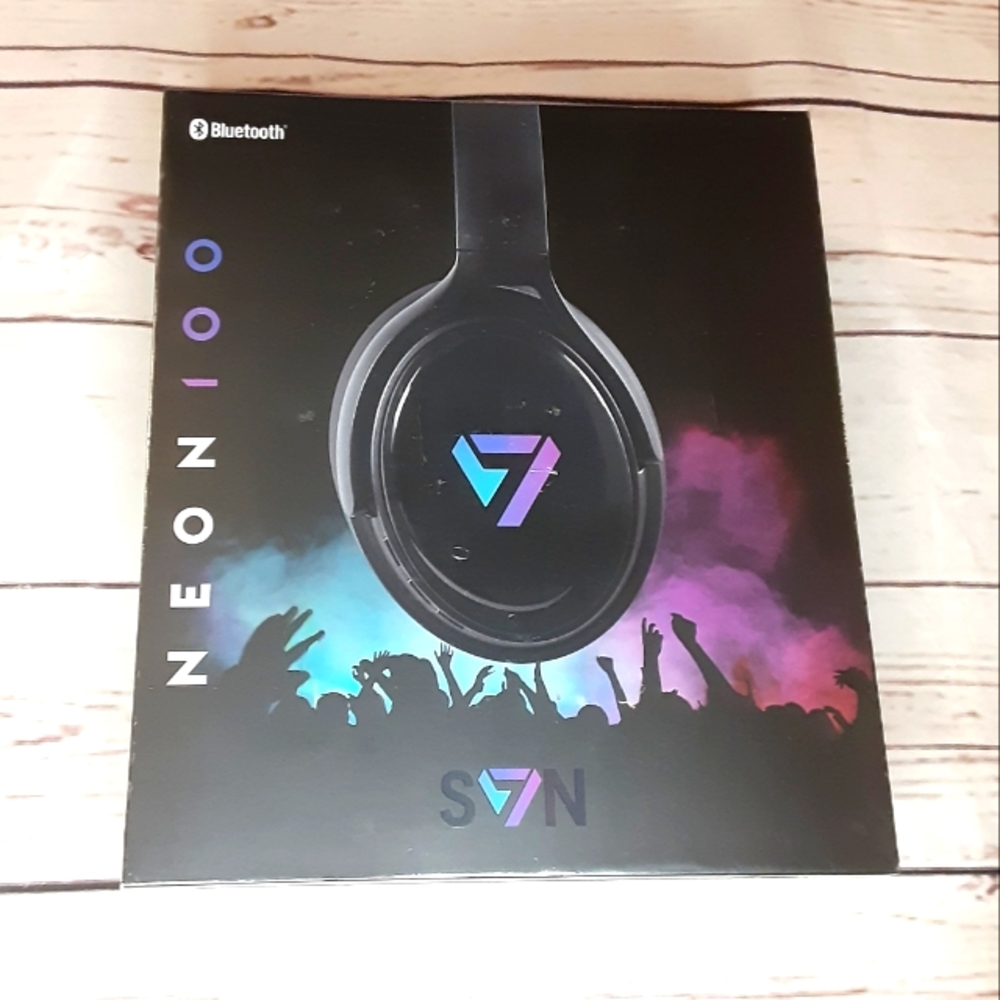 Steve Aoki SVN Neon 100 Bluetooth Headphones